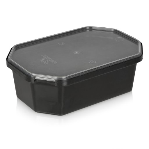 Plastic 8-side Black Container Injection