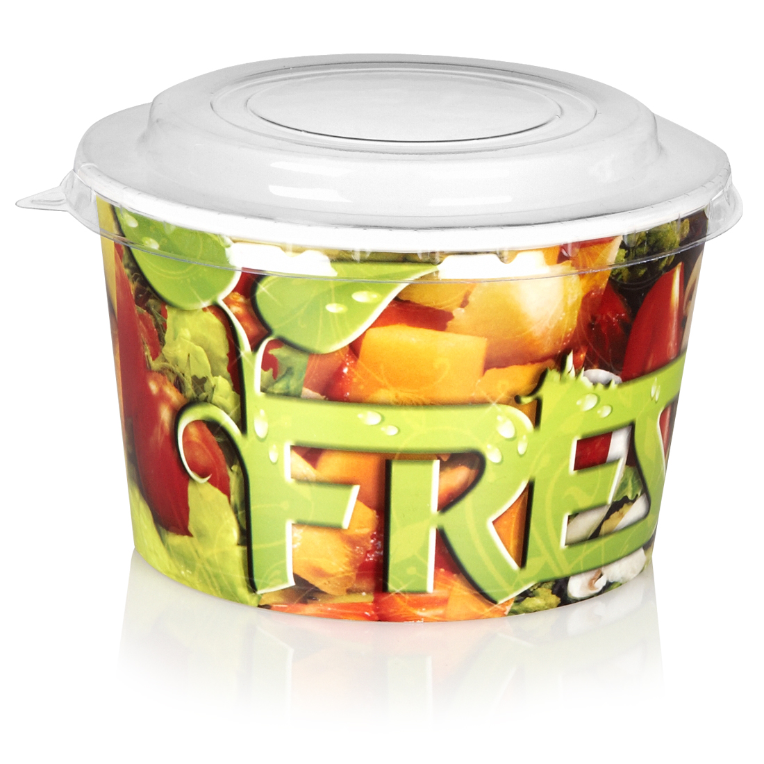 Plastic Salad Container "Fresh Salad" VSF HELLAS SA