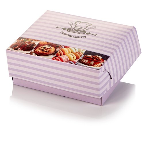 Paper Pastry Box No 6
