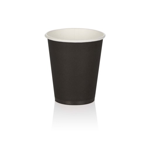 Paper cup for hot drinks BLACK 8oz