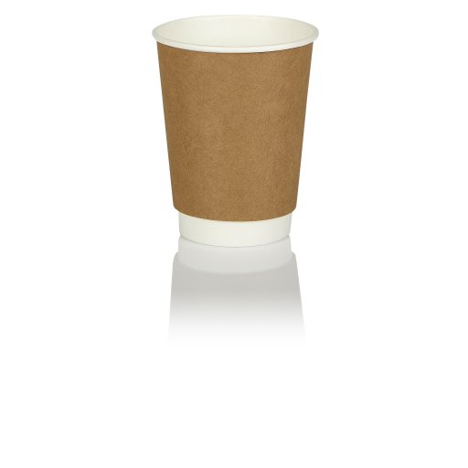 Paper cup Double Wall KRAFT 14oz